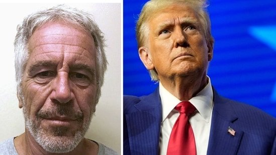 Ex-model alleges Donald Trump ‘groped’ her as Jeffrey Epstein watched (New York State Division of Criminal Justice Services/Handout via REUTERS, AP Photo/Alex Brandon)