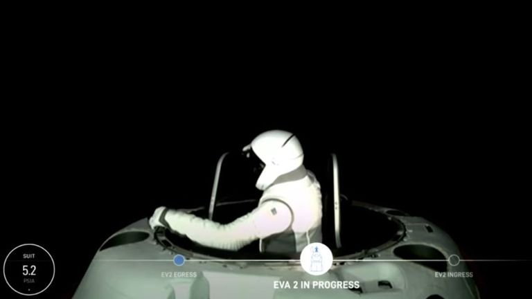 SpaceX Polaris Dawn spacewalk
Pic: SpaceX