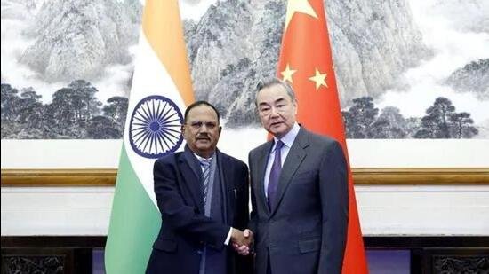 India’s national security adviser Ajit Doval metChina’s foreign minister Wang Yi in Beijing