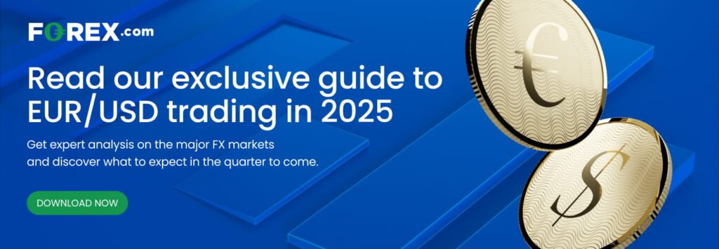 Get our exclusive guide to EUR/USD trading in 2025