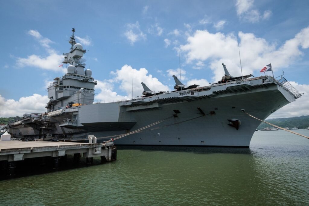 French Aircraft Carrier Visits Indonesia