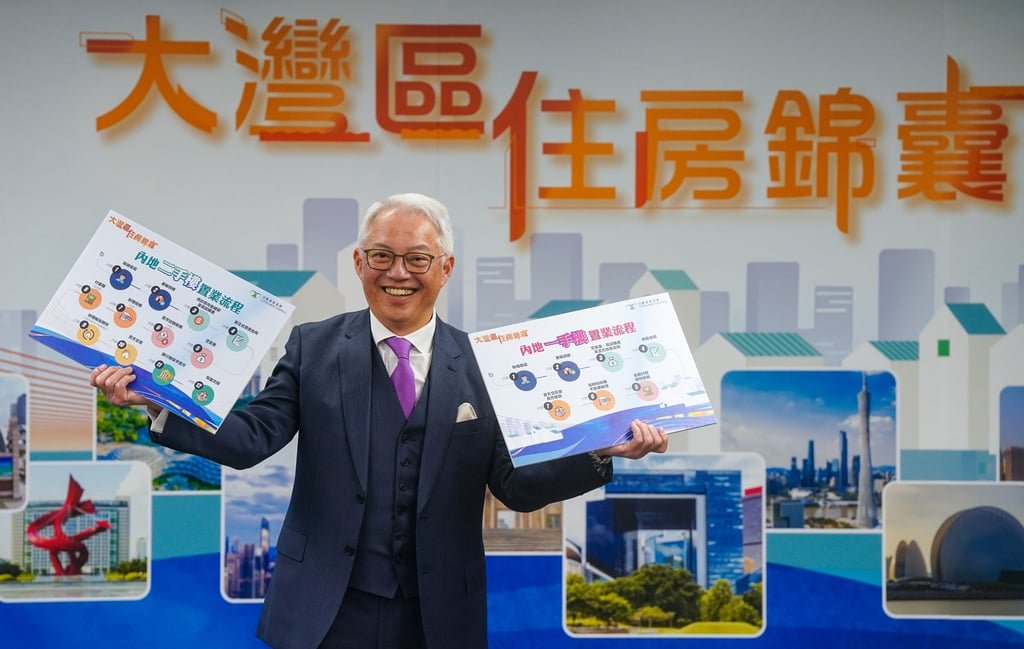 Clement Chan, chairman of the Consumer Council, has said there is a growing trend of Hongkongers looking for housing in the bay area. Photo: Elson Li