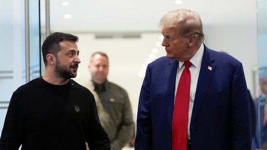 There was no immediate word on whether the meeting between U.S. President Donald Trump's envoy for the Ukraine conflict and President Volodymyr Zelenskiy in Kyiv on Thursday had helped heal the historic wartime rift between the once-firm allies, and senior U.S. officials said that there are still significant frustrations.(AP/Julia Demaree Nikhinson)