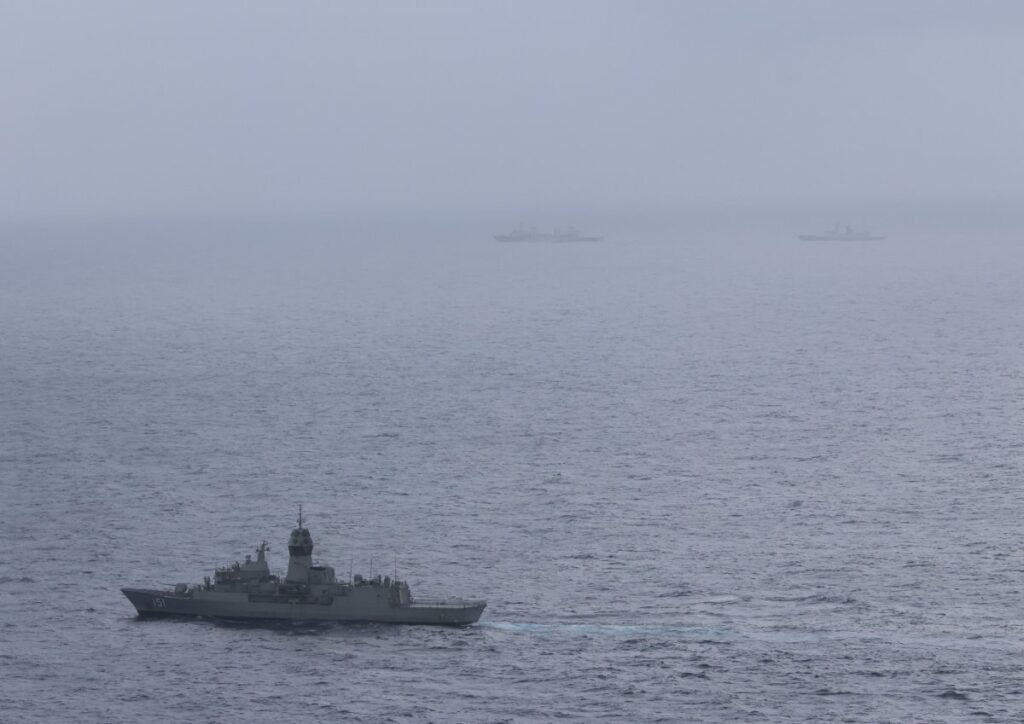 Chinese Naval Ships Transit Near Australia