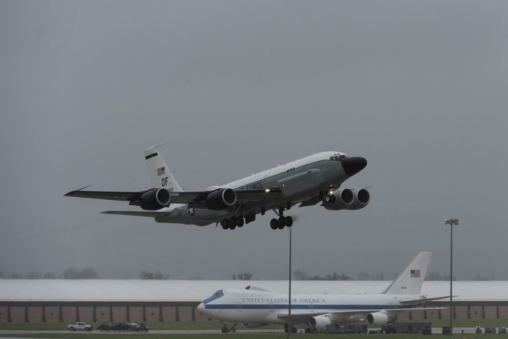 U.S. Air Force RC-135S Cobra Ball Aircraft