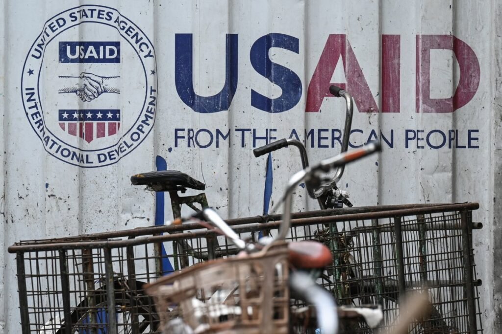 USAID signage