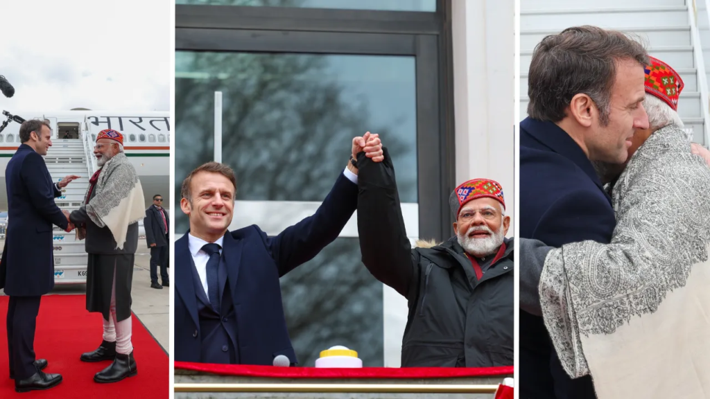 French President Emmanuel Macron and Indian PM Narendra Modi  Photograph: (X/NarendraModi)