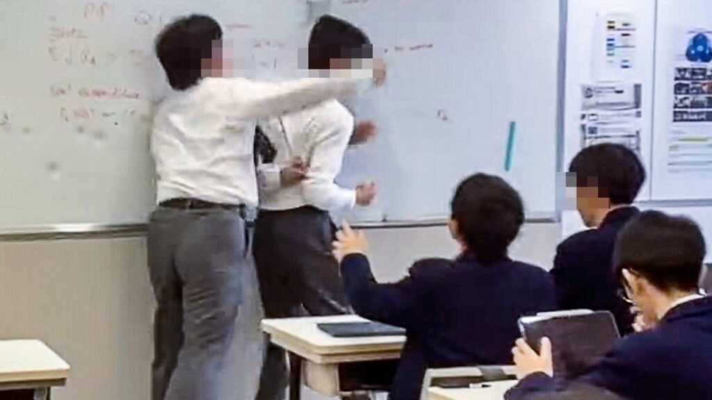 Footage of students fighting at elite Hong Kong boys’ school goes viral