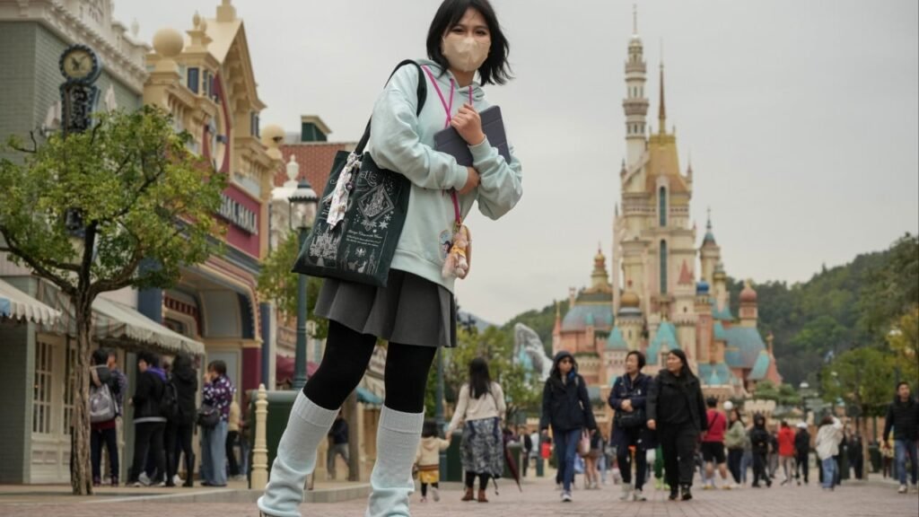 ‘Blissful’: Hong Kong Disneyland lures visitors looking for a place to study