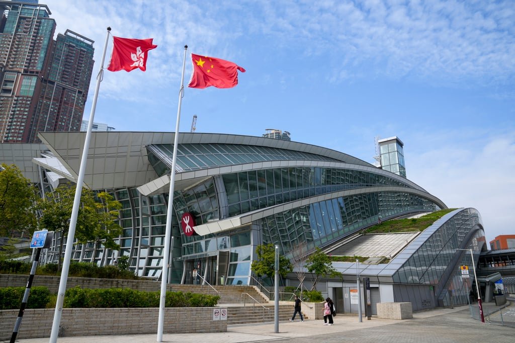 The West Kowloon Railway Station, where a co-location arrangement has been adopted. Photo: Sam Tsang