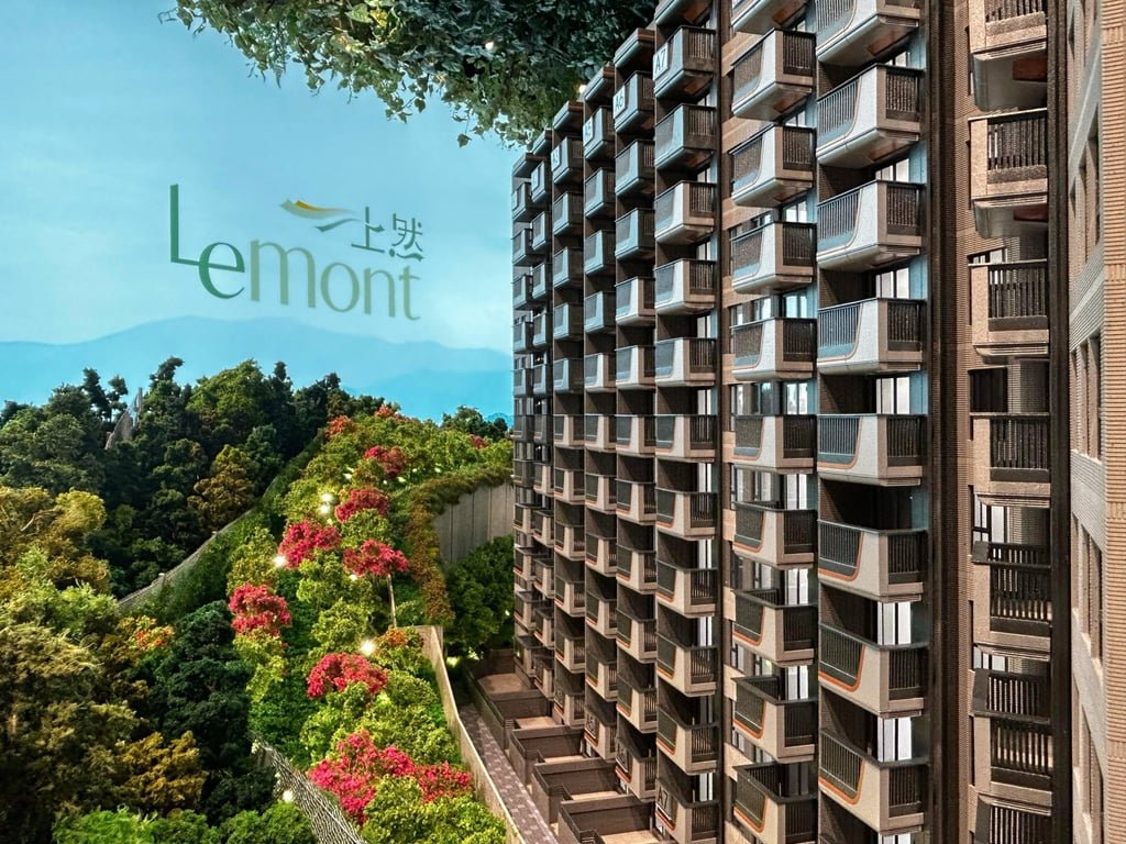 China Vanke’s Le Mont residential project in Tai Po. Photo: Handout