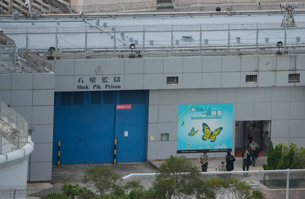 Gary Fan has been released from Shek Pik Prison on Lantau Island. Photo: May Tse