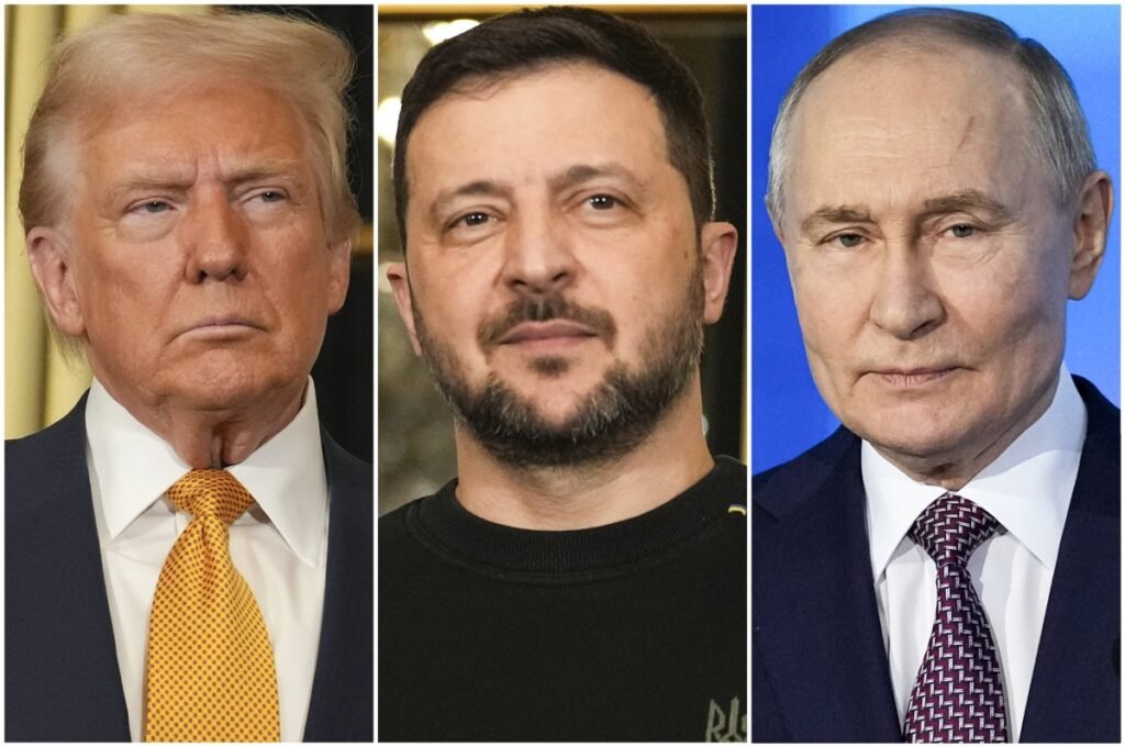 Trump Zelensky Putin