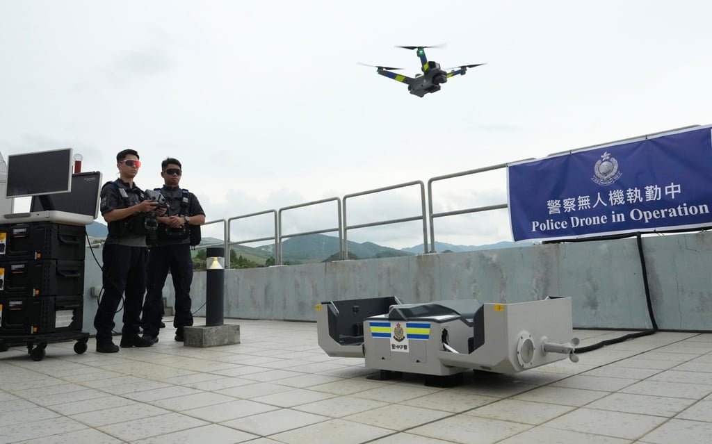 Drone patrols will be rolled out under a pilot scheme for three months, police say. Photo: Sun Yeung