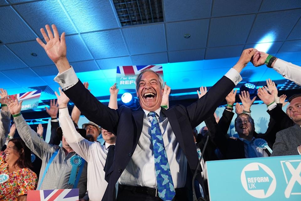 Reform UK had some stunning successes at the local elections. (PA)
