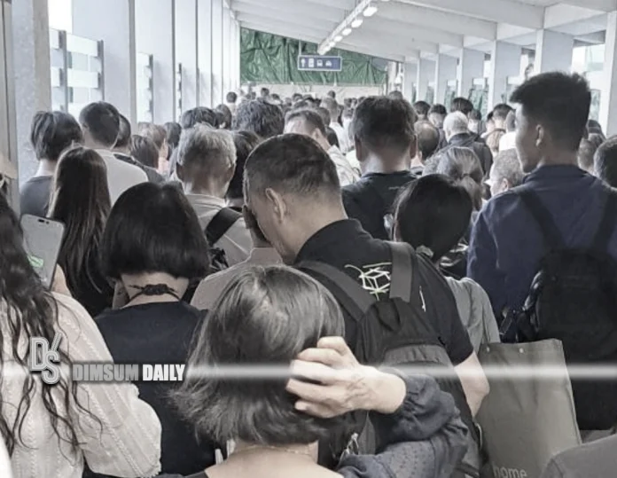 Hong Kong sees over 884,000 cross-border trips on first day of May Day holiday