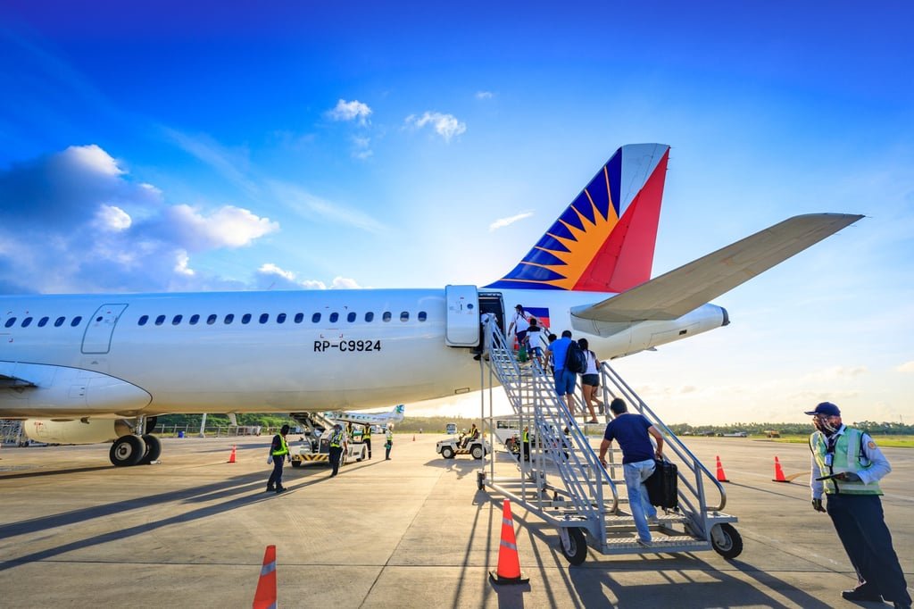 Philippine Airlines has topped the list for punctuality among regional airlines with an 86.07 per cent on-time arrival rate. Photo: Shutterstock