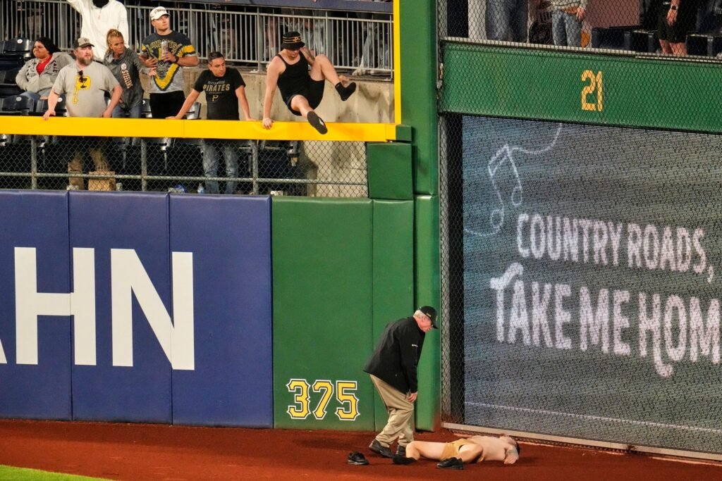 Friend charged with providing beer to fan who fell from bleachers at Pirates game: Police