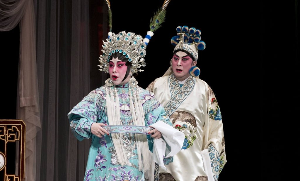 Cantonese opera is listed on the Representative List of the ICH of Hong Kong under performing arts. Photo: AFP