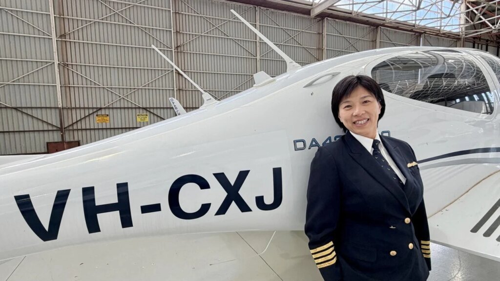 Trailblazing female captain of Hong Kong’s Cathay juggles flights and motherhood