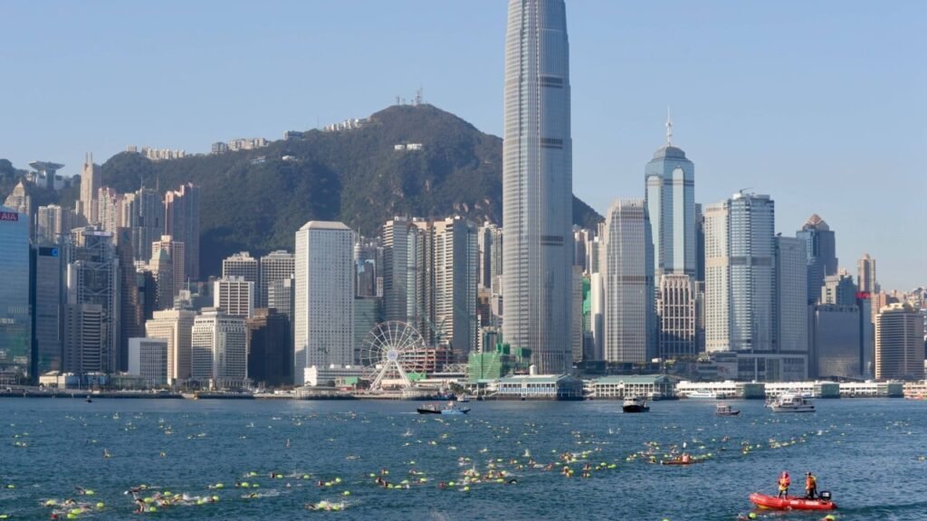 Siobhan Haughey dives in as Hong Kong Victoria Harbour race seeks expanded entry
