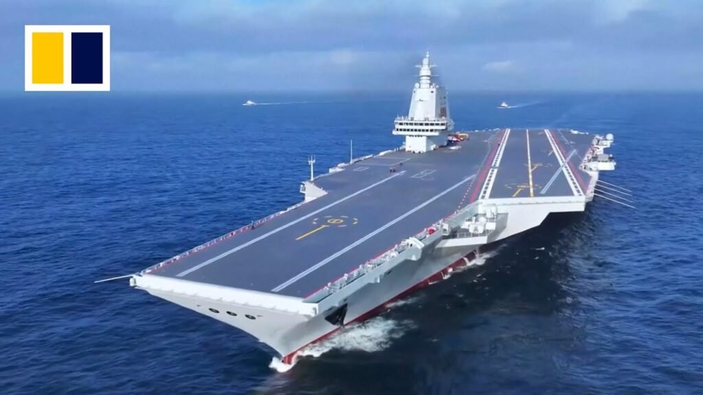Is China’s Fujian gearing up for a dual aircraft carrier exercise?