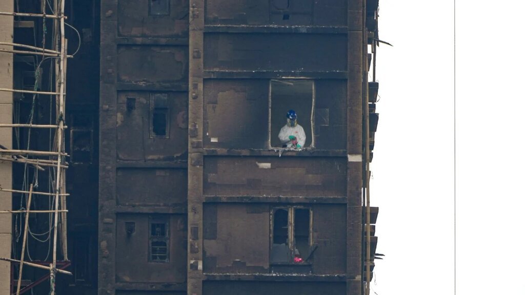 Families provide DNA samples to identify loved ones in Hong Kong’s Tai Po fire