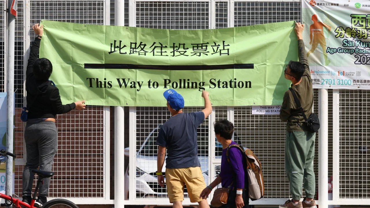 Last-ditch effort to get Hongkongers to vote in Legco poll, but turnout uncertain