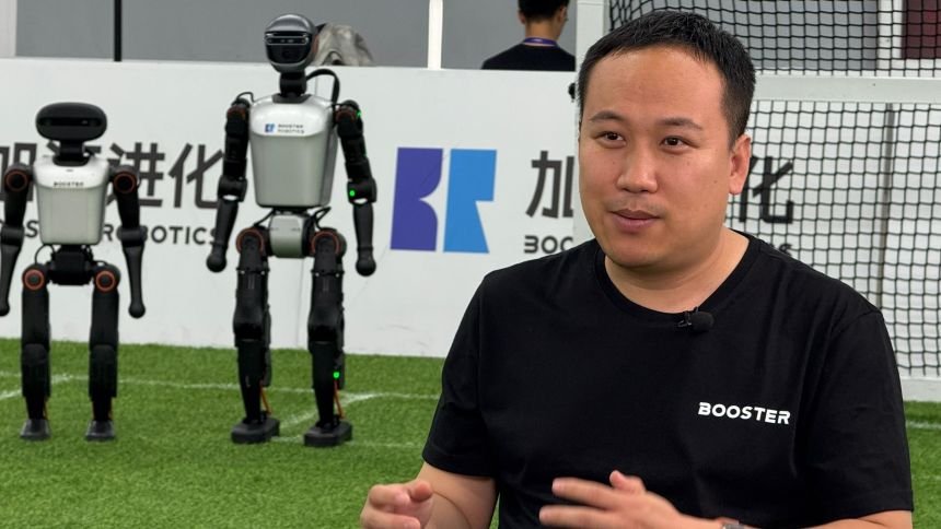 Cheng Hao's work was originally driven by his love of soccer and robots.
