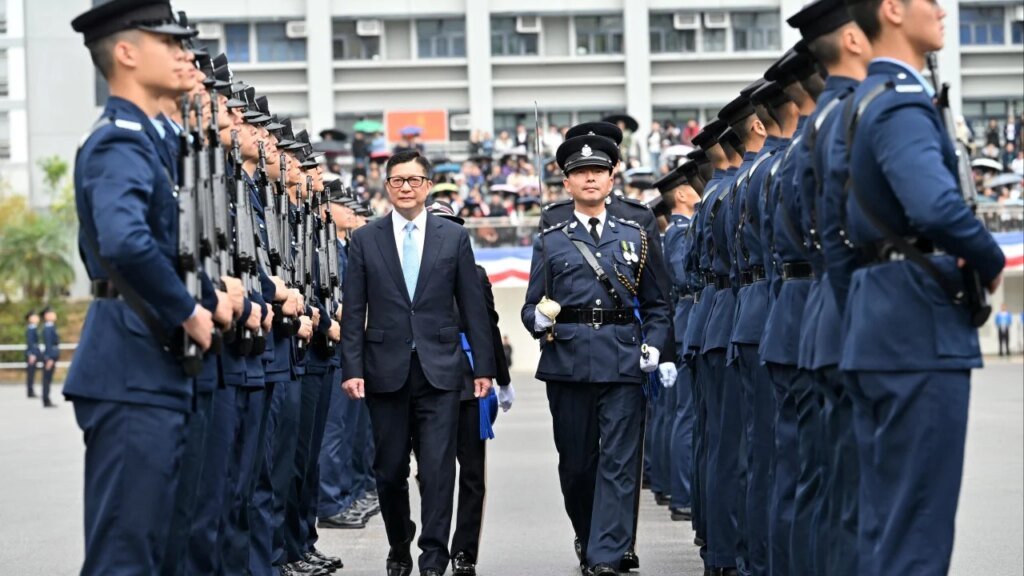New generation of Hong Kong police will need ‘iron bones’, security chief says