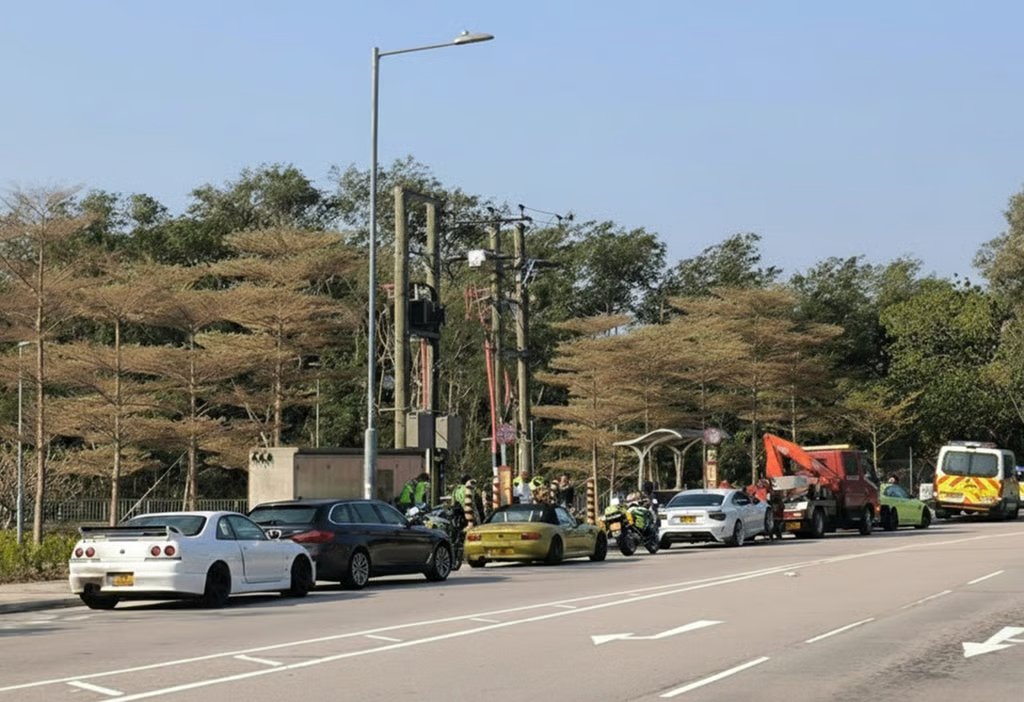 Police have said that officers intercepted 50 vehicles on suspicion of illegal modification during the two-day operation. Photo: Handout