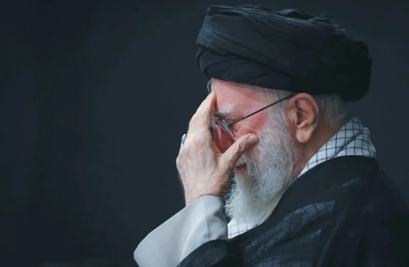 Iran's Supreme Leader Ayatollah Ali Khamenei attends a mourning ceremony for the deaths of Iranian military commanders and scientists, who were killed in Iran's 12-day war with Israel, in Tehran, Iran, July 29, 2025 (credit: Office of the Iranian Supreme Leader/West Asia News Agency/Reuters)