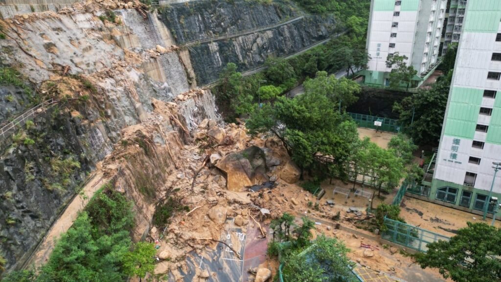 Hong Kong ombudsman raises concerns over repeated landslides on man-made slopes