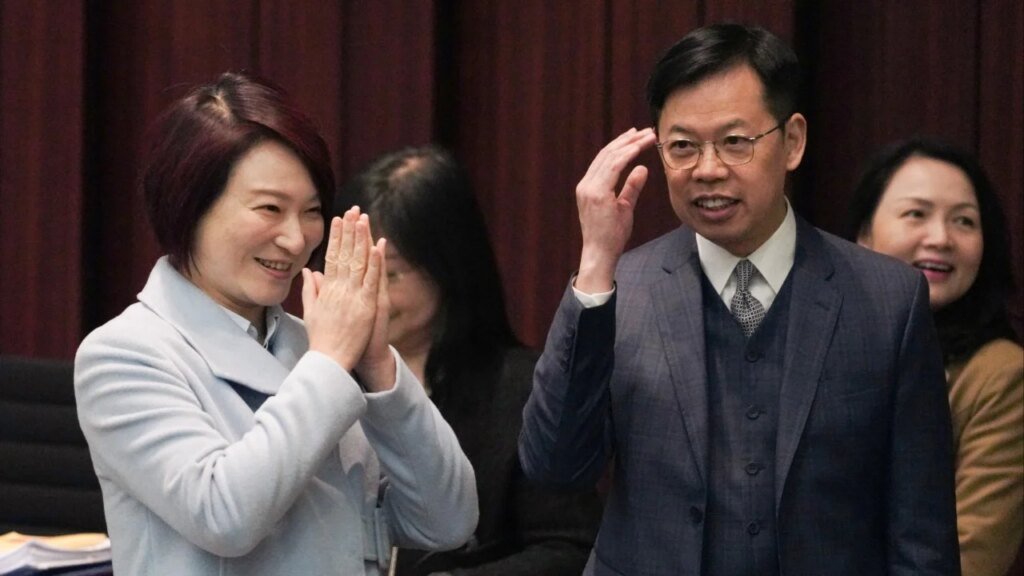 Hong Kong’s Starry Lee secures Legco presidency after 5-vote win over Ronick Chan
