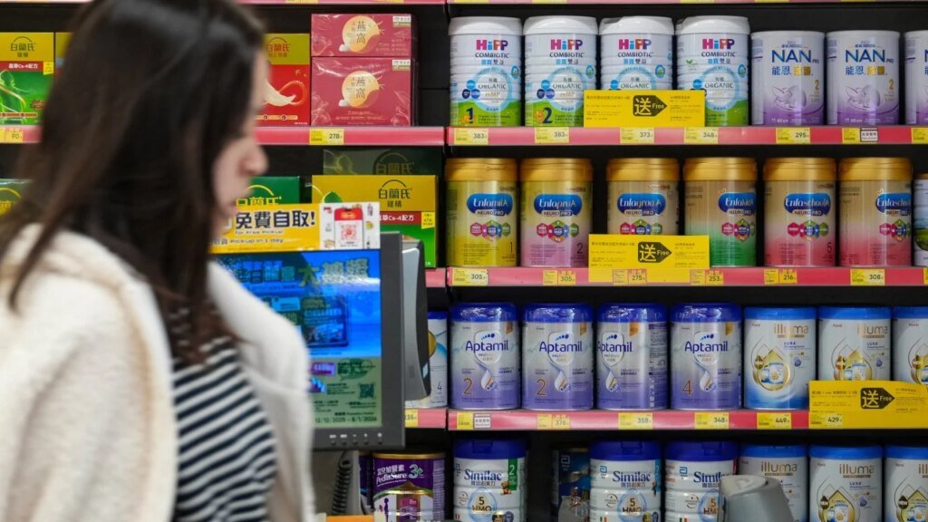Hong Kong authorities find toxins in 4 batches of milk formula recalled by Nestlé