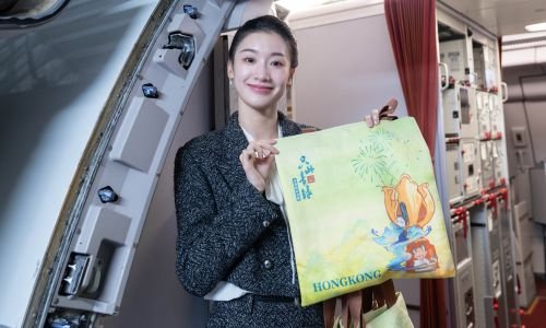 Hong Kong Airlines integrates art and aviation with themed flight featuring renowned dance drama