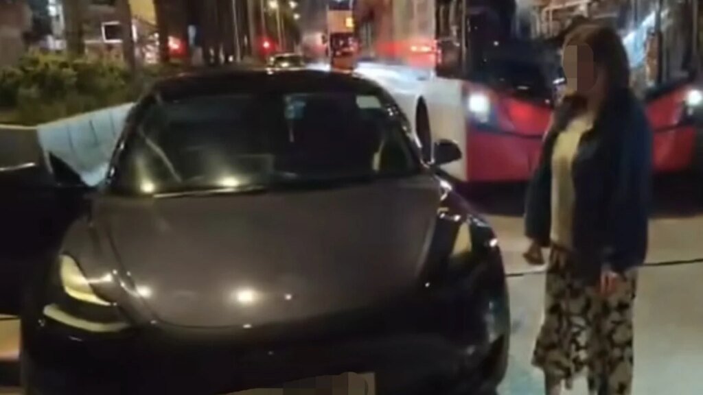 Hong Kong police arrest Russian woman over Tesla car attack, brandishing knife