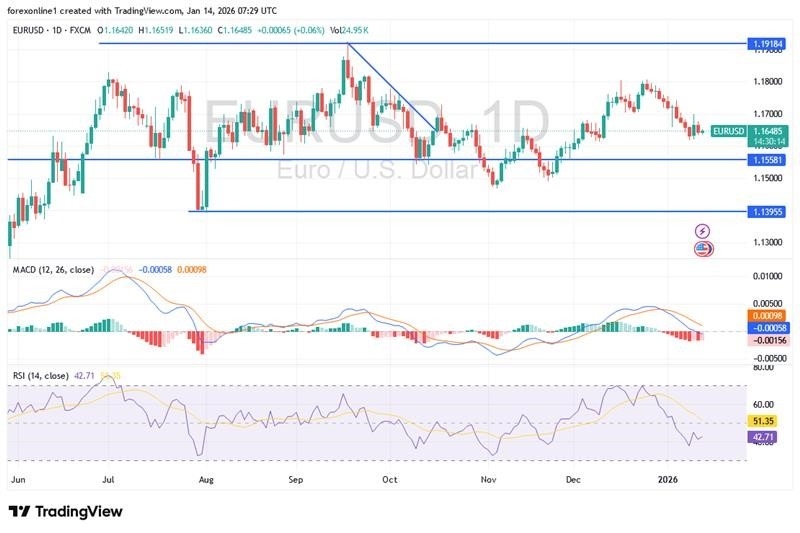 EUR/USD Analysis 14/01: Attempts to Form Buying Base (Chart)