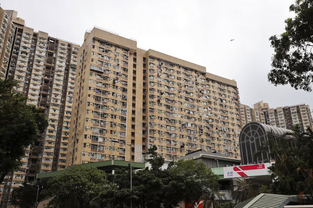 Tai Wo Estate, under TPS, was built in 1989. Photo: Winson Wong