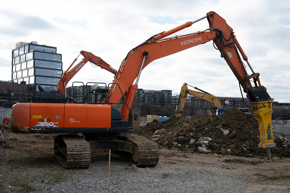 Demolition and other prep work has started on the 70-acre plot of land – bordered by the Cumberland River to the west – for the Oracle Nashville campus in Nashville, Tenn., Monday, Feb. 23, 2026.