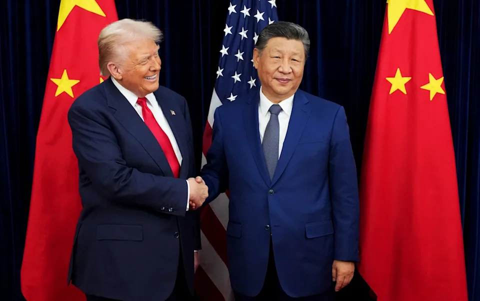 Donald Trump, the US president, and Xi Jinping, the Chinese president, Oct 30, 2025