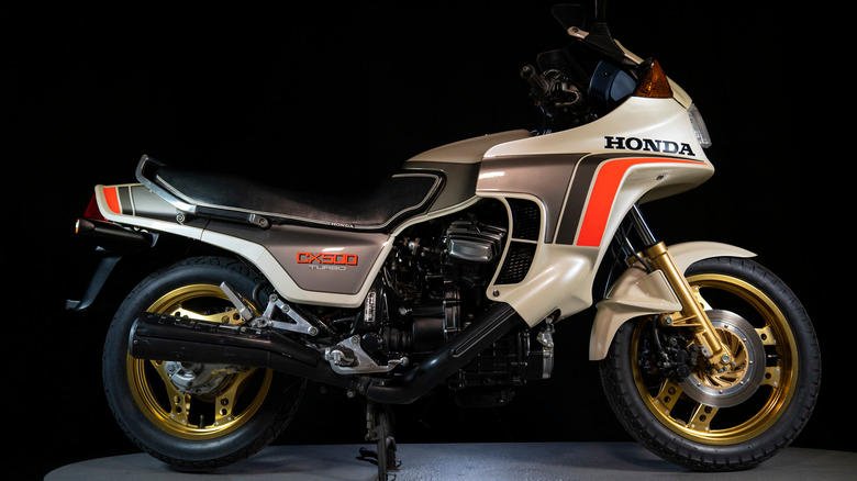 1981-1982 Honda CX 500 Turbo in the German Motorcycle and NSU Museum Neckarsulm