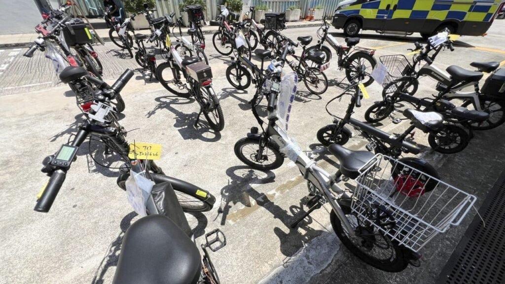 Arrests for illegal use of e-bikes, scooters in Hong Kong up 17% to 760 in 2025