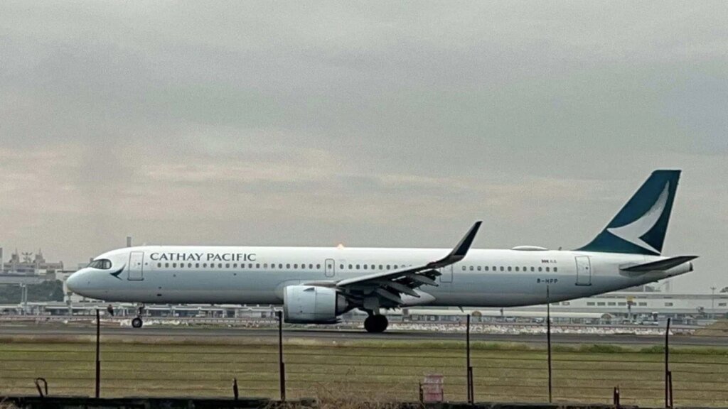 ‘Technical issue’ forces Hong Kong-bound Cathay flight to return to Kaohsiung
