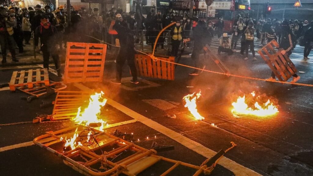 Police chief says no let-up on national security despite stability in Hong Kong