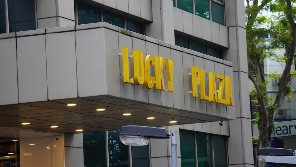 A viral video showed a man repeatedly attacking a woman in Lucky Plaza. (Photo: Getty)