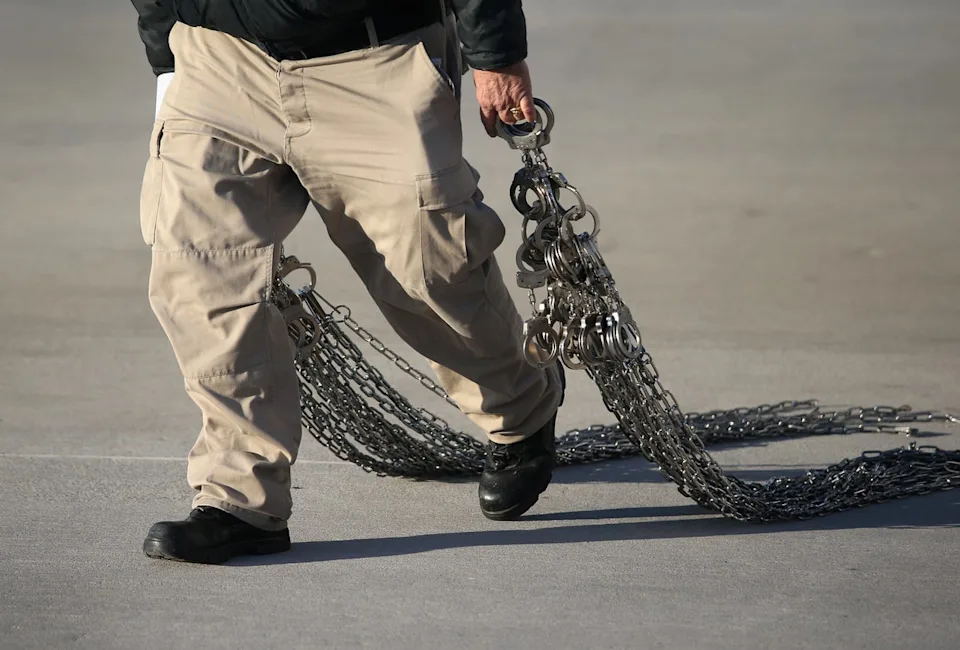 Family, friends and attorneys of a ‘Jane Doe’ say they have no idea where she is after being deported – and that ICE won't tell them - causing fear she is being sent to an African nation where her life could be in danger (Getty Images)