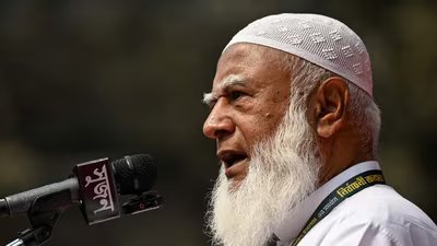 Shafiqur Rahman, Bangladesh Jamaat-e-Islami chief. (AFP)