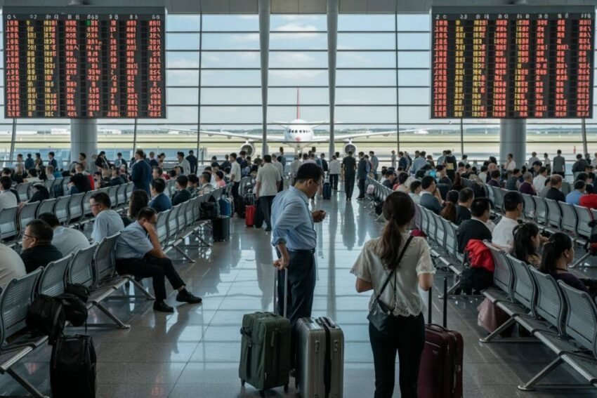 China travel disruptions