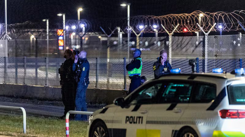 Copenhagen Airport suspends flights after large drone sightings